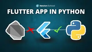 Create FLUTTER app with Python ❌  Dart is not required  !! 😁 by Abhijeet Gupta