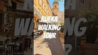 Rijeka Old Town Walk &ndash; Peaceful Streets & Historic Landmarks | Quiet Croatia City Tour