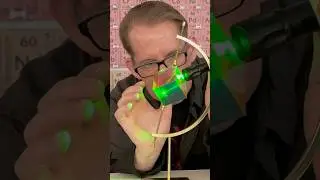 Laser Refraction with CMY Cube in RamZland!⚡️ #STEM #Refraction #Physics #ScienceDemo #RamZland