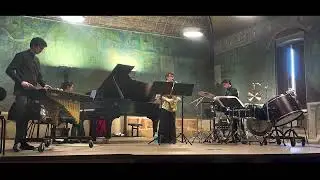 Fontana Mix by Cage + Study for Alto Saxophone and Percussions by Simon Steen Andersen