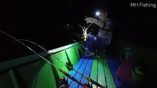 Mancing Udang Galah di Sungai