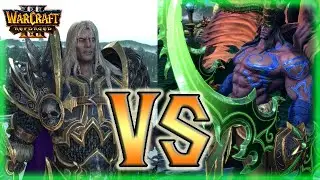 🔥Illidan Vs Arthas❄️ en Corona de hielo - Escena remasterizada por Warglaive - Quenching mod 1.21