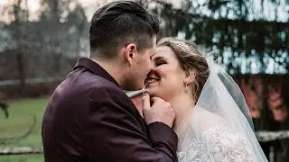 Winter Wedding at Honeysuckle Hill in Asheville, NC | Becca + Jake