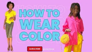 How to wear color this summer| Learning about the color wheel and outfit ideas!