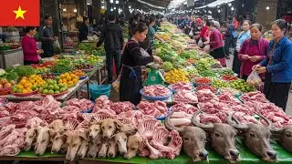 Exploring Co Loa's Traditional Market | A Journey Into Vietnam’s Countryside