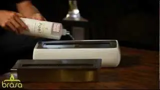 Ethanol Brenner f&uuml;r Bioethanol Brasa Slim Burner