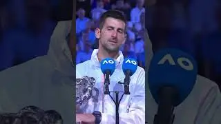 Novak Djokovic's Inspiring Message After 10th Australian Open Victory  Dream Big!