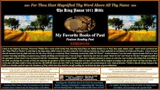 Paulson Reads My Favorite Paul Books - EPHESIANS