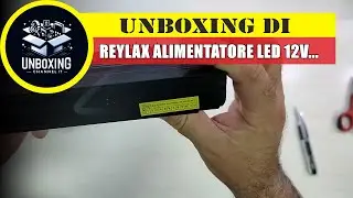 REYLAX Alimentatore LED 12V 300W 25A, Ultra Sottile Trasformatore 220 12V DC