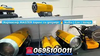 Najmoćniji MASTER topovi za grejanje 🔥 Nafta | Gas | Struja | Hale & Gradilišta