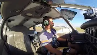 Another Angle of my first solo Landing