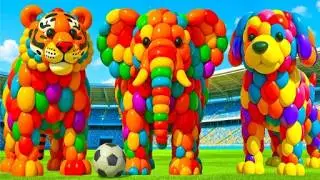 MEGA Ballon Mascot Vibes Party SUPERIOR 🪅🔥 Toys 🐭👻 Animation