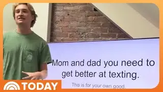 Son Gives His Parents an Important Lesson in Texting Etiquette