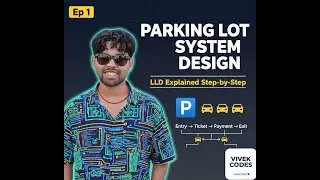 Parking Lot System Design Explained | Low-Level Design (LLD) for interviews || Vivek Codes