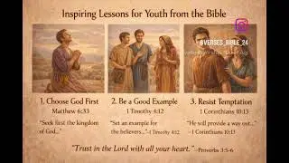 Christian Motivation for Youth | Bible Verses for Daily Life #bible #bibleverses #youthbiblestudy 