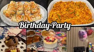 | Chicken Bread Recipe | Chicken Chow Mein Recipe | Birthday Party vlog | @TastewithHira89