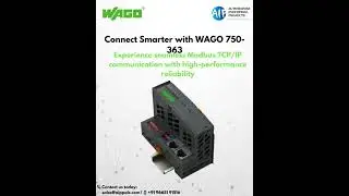WAGO 750-363 | 4-Channel Analog Input Module | 4-20mA | Industrial Automation by AIP India