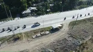 AERIAL FOOTAGE OF LATE DANIEL G. CALOSING