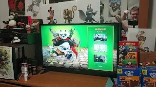 Меню пошагового руководства по фильму DreamWorks Kung-Fu Panda 4 DVD от 2024 года🐼🐺🦎🎍🐉🐲