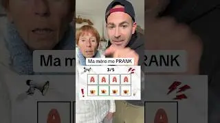 DIS LES MOTS EN RYTHME (ma m&egrave;re me prank) #humour #prank