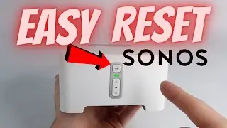 Как сбросить настройки Sonos Connect или восстановить заводские настройки любой другой беспроводн...