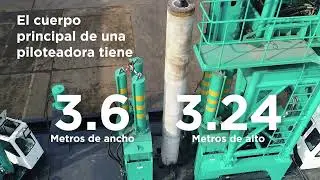 Llegan al pa&iacute;s tres piloteadoras de hincado a presi&oacute;n para la construcci&oacute;n del viaducto de la PLMB