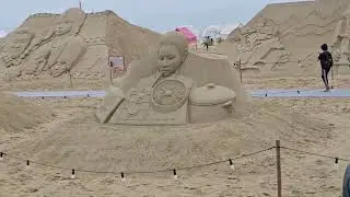 #부산 #해운대 #모래축제 a sand festival