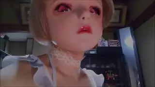 Doll mask DOLLKII WB Light Blue Swimwear 10MR