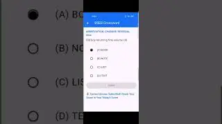 Bseb crossword today answer 15 july