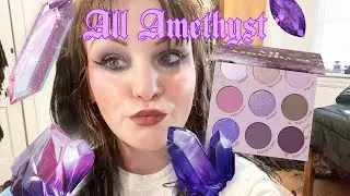 Colourpop&rsquo;s ALL AMETHYST first look and review! It&rsquo;s pretty but&hellip;. 🤔