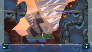 Kirsty and Grethade of Zero1Gaming Playing Worms. - 4 / 4