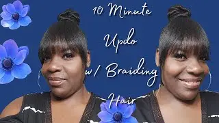 10 Minute Updo|Simple & Easy|Daily Hairstyles|Chocolate1mmp