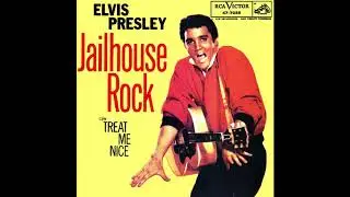 Elvis Presley - Jail house rock - Guitar Backing track - Standard Tuning (Key of E)