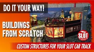 SJ 22 - Track Build Guide #10 - Scratch Buildings for Your Track