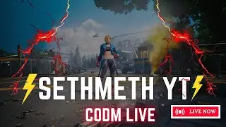 CALL OF DUTY MOBILE LIVE GAMEPLAY IN 1080P, OF SETHṂETH-YT #streamer #codm #live