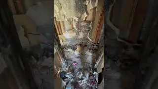 Fire Damage Restoration! #firedamage #house #renovation #lowespartner #realestate #interiordesign