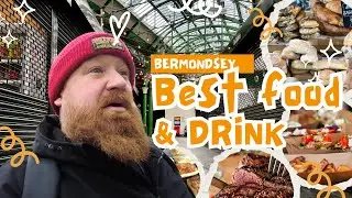 Food and drink in Bermondsey 🇬🇧 UK Travel Vlog