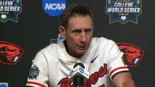 2018 College World Series - CWS Game 11 Press Conference (Oregon State)