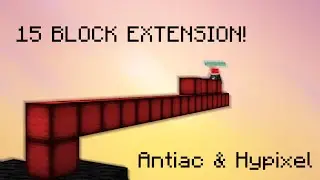 15 block extension & Bedwars montage! | Antiac.net & Hypixel
