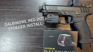 DALBINOWL RED DOT|STOEGER STR9SC|MINI REVIEW & INSTALL|MUST WATCH|NEED TO KNOW