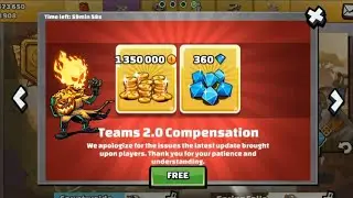 HCR2 HUGE FREE REWARDS! 🔥 1.35M Coins + 360 Gems Compensation! #hillclimbracing2 #hcr2 