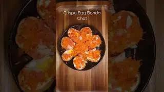 Crispy Egg Bonda Chat