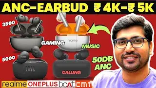 [TOP 2]🔥Best TWS Under ₹5000 India 2025🔥Best Earbuds for Gaming, Calling & ANC