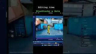 BlueStacks x Beta gameplay free fire 🔥 editing time 😁 #freefire #freefireindia #bluestacks