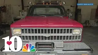 Wears Valley Fire Department auctions off old fire truck