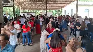 Festa em honra a São Brás na comunidade de Alto Alegre São João Paraná(com marcos e margarida)