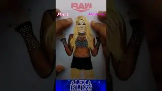 Alexa Bliss wwe journey art|Part-2 |8 attires|Vertical|ATA.