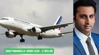Top 10 Private Jets Owned by Indian Billionaires | Ranked by Price #privatejets #luxuryjets