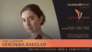 Veronika Raedler - Violin - Germany - Regional level - Worldvision 2021