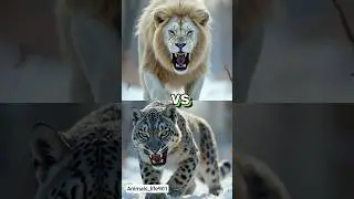 ANIMALS COMPARISON(WHITE LION VS SNOW LEOPARD LYNX.SNOWLEOPARD LYNX.FOX) #animals #treanding #shorts